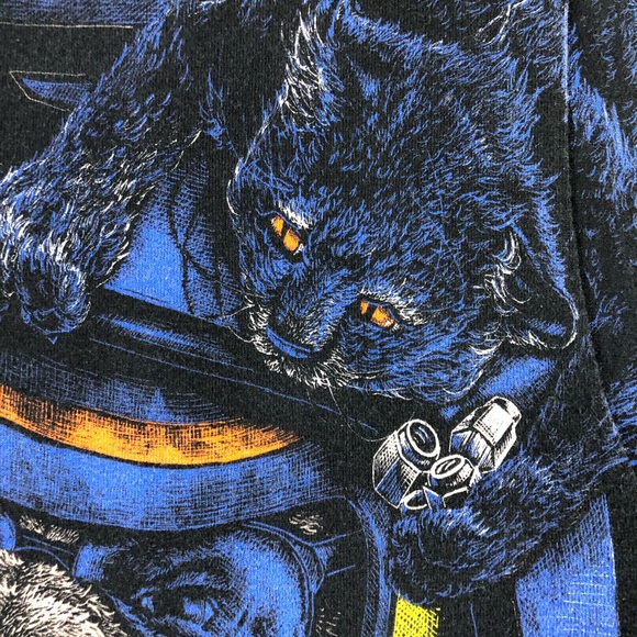 Nascar K9 Dog Racing Crazy Cats All Over Print 90s - Picture 7 of 9